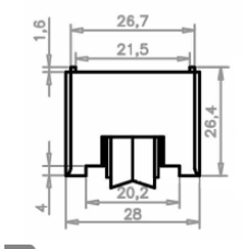 ROLAMENTO B03 INOX 930.1